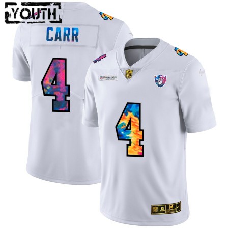 Kinder Las Vegas Raiders Trikot Derek Carr 4 Nike 2020 Mehrfarbiges Weiß Kinder Las Vegas Raiders Trikot Derek Carr 4 Nike 2020 Mehrfarbiges Weiß